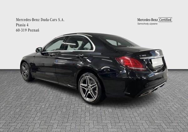 Mercedes-Benz Klasa C cena 109900 przebieg: 132530, rok produkcji 2019 z Poznań małe 211